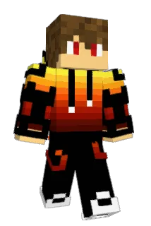 AzerusDio Minecraft avatar full body