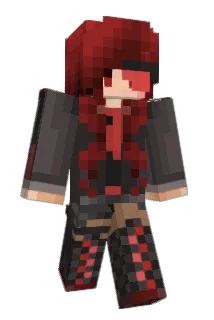 Azeth_red Minecraft avatar full body