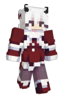 AzhAkio Minecraft avatar full body