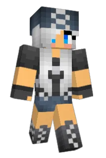 Aziku Minecraft avatar full body