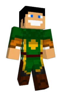 Azjoks Minecraft avatar full body