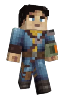 AzmuthKiwi Minecraft avatar full body