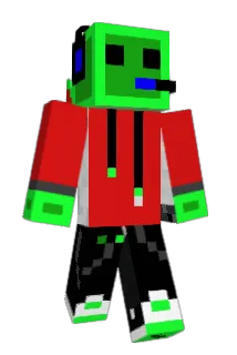 AznNarutoFox Minecraft avatar full body