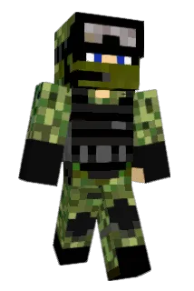 Azov3 Minecraft avatar full body