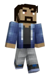 Azr3n Minecraft avatar full body