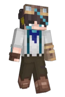 Azteroydz Minecraft avatar full body