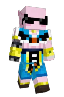 Azukarado Minecraft avatar full body