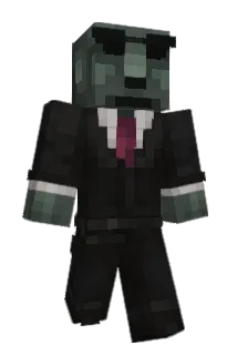 Azuknight Minecraft avatar full body