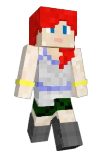 AzulCless Minecraft avatar full body
