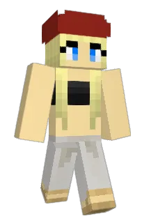 AzulClues Minecraft avatar full body