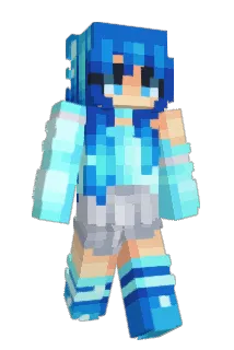 Azulita115 Minecraft avatar full body