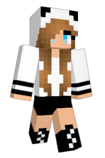 Azuna Minecraft avatar full body