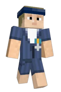 Azunis Minecraft avatar full body