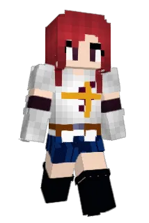 Azuralys Minecraft avatar full body