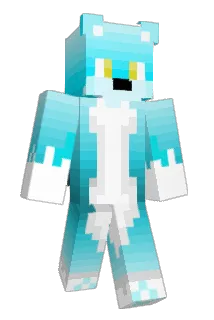AzureFoxy Minecraft avatar full body