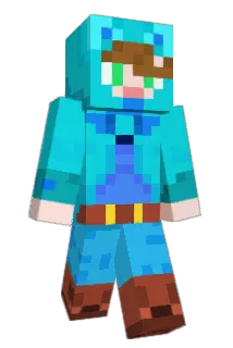 AzureGrimBlaze Minecraft avatar full body