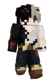 AzureHellHound Minecraft avatar full body