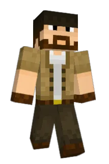 Azurehand Minecraft avatar full body