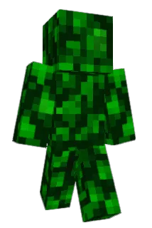 Azurillo Minecraft avatar full body
