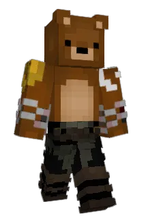 Azurinak Minecraft avatar full body