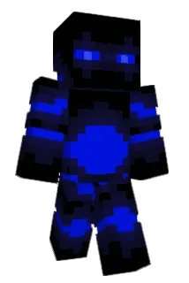 Azuritmen Minecraft avatar full body