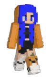 Azurnyx Minecraft avatar full body