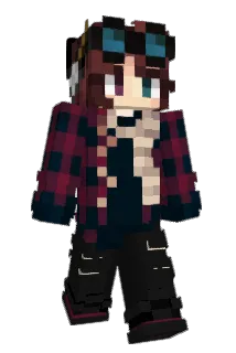 Azurren Minecraft avatar full body