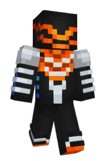 Azurus_Less Minecraft avatar full body