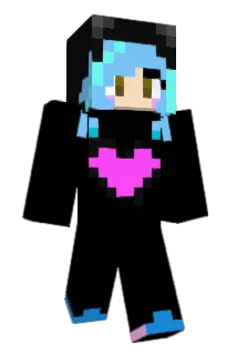 Azuryuu Minecraft avatar full body
