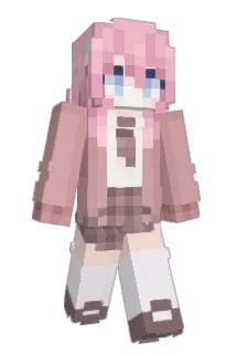 Azusa235 Minecraft avatar full body