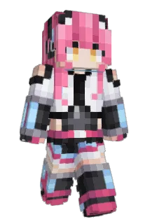 AzusaJP Minecraft avatar full body