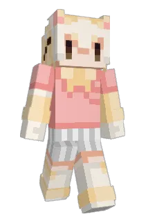 AzusaKi Minecraft avatar full body