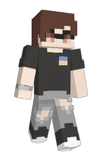Azux17 Minecraft avatar full body