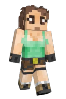 Azwood Minecraft avatar full body