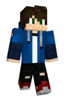 AzzText Minecraft avatar full body