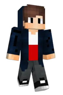 AzzertyPL Minecraft avatar full body