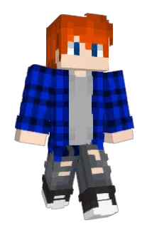 Azzock Minecraft avatar full body