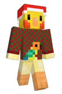 B000BAAA Minecraft avatar full body