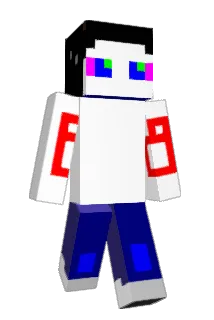 B0TCH Minecraft avatar full body