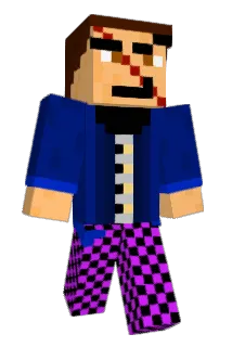 B0UB3RT Minecraft avatar full body