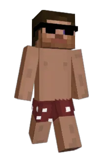 B0berZ Minecraft avatar full body