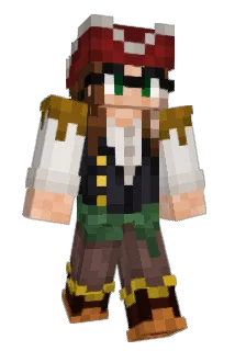 B14CK313 Minecraft avatar full body