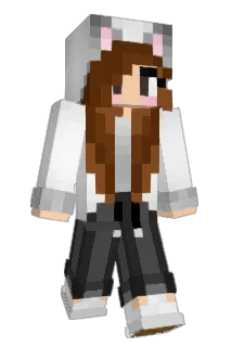 B14ckWolf Minecraft avatar full body