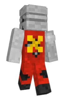 B18_Motor Minecraft avatar full body