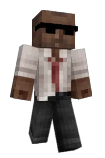 B1aCkPriest Minecraft avatar full body