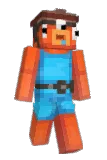 B1ted Minecraft avatar full body