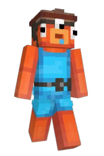 B1ted Minecraft avatar full body