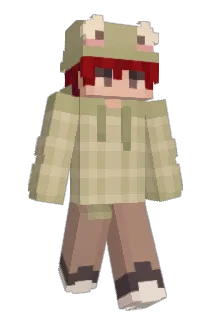 B1u3x Minecraft avatar full body