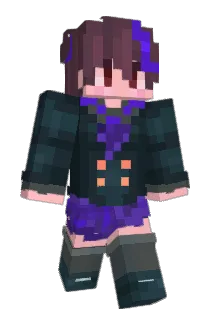 B1ue_Cherry Minecraft avatar full body