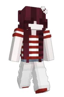 B2TUK4 Minecraft avatar full body